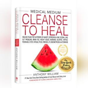 Medical Medium Cleanse to Heal Hardcover Book Anthony William